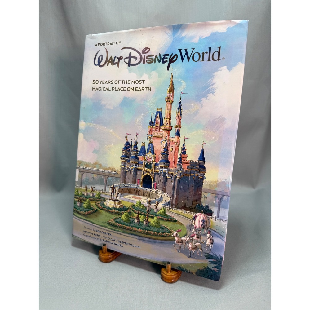 Portrait of Walt Disney World 50 Years of the Most Magical Place on Earth HC DJ